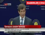 Ahmet Davutoğlu- Türkiye Savaş Çağrısı Yapmadı haberi