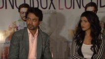 Irfan Khan & Nimrat give Interview for their Film Lunch Box