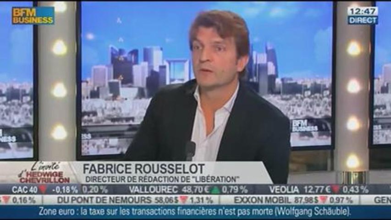 Fabrice Rousselot, directeur de la rédaction de Libération, dans l'invité de BFM Business - 13/09