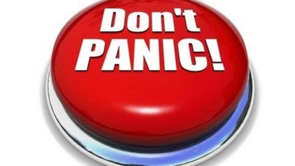 When Anxiety Strikes.... you Panic!