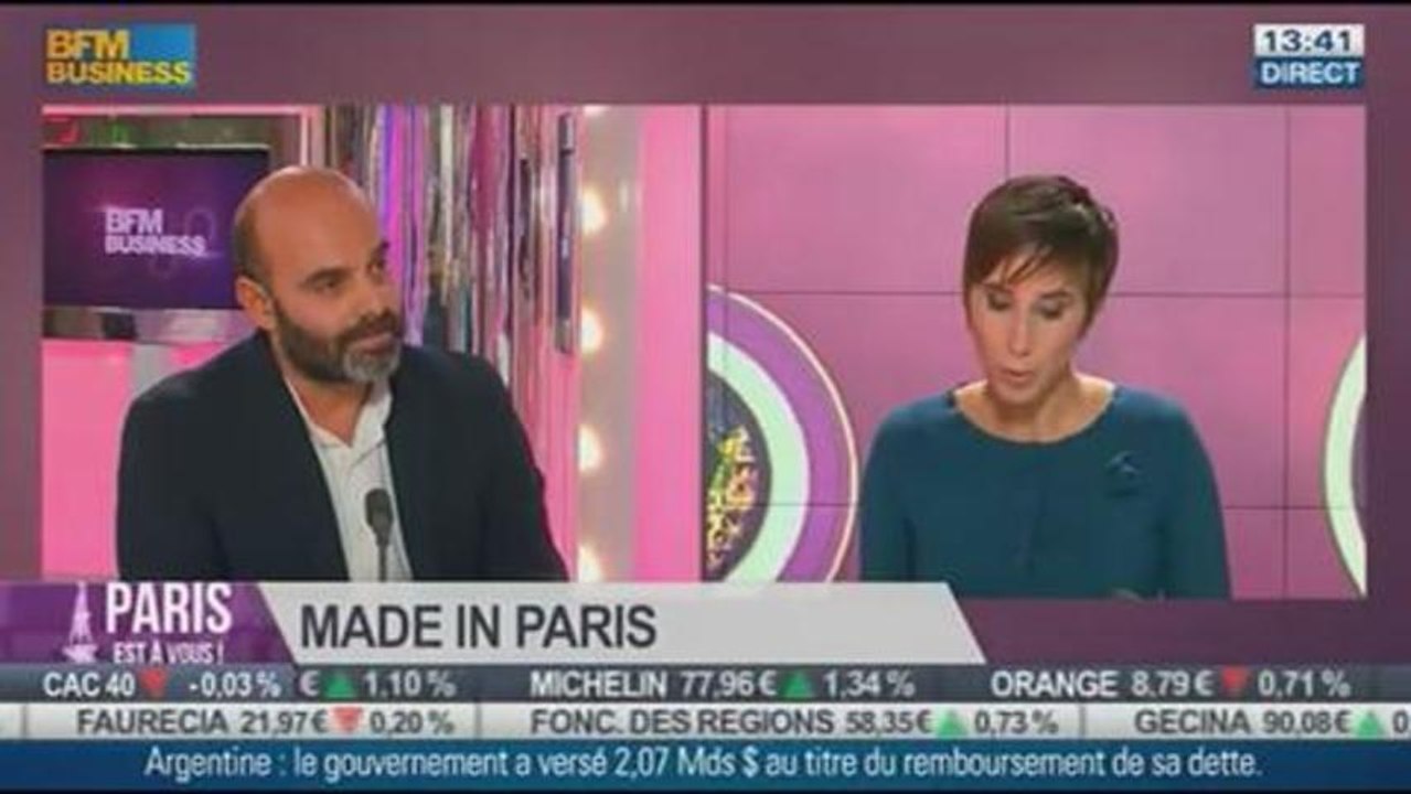 Made in Paris : Sébastien Fabre, co-fondateur de Vestiaire Collective dans Paris est à vous - 13/09