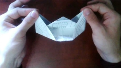Shinyorigami: Como hacer un barco de papel tradicional