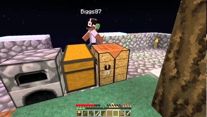 Minecraft Skyblock w/Biggs87x - EP 10 - First Pumpkin!