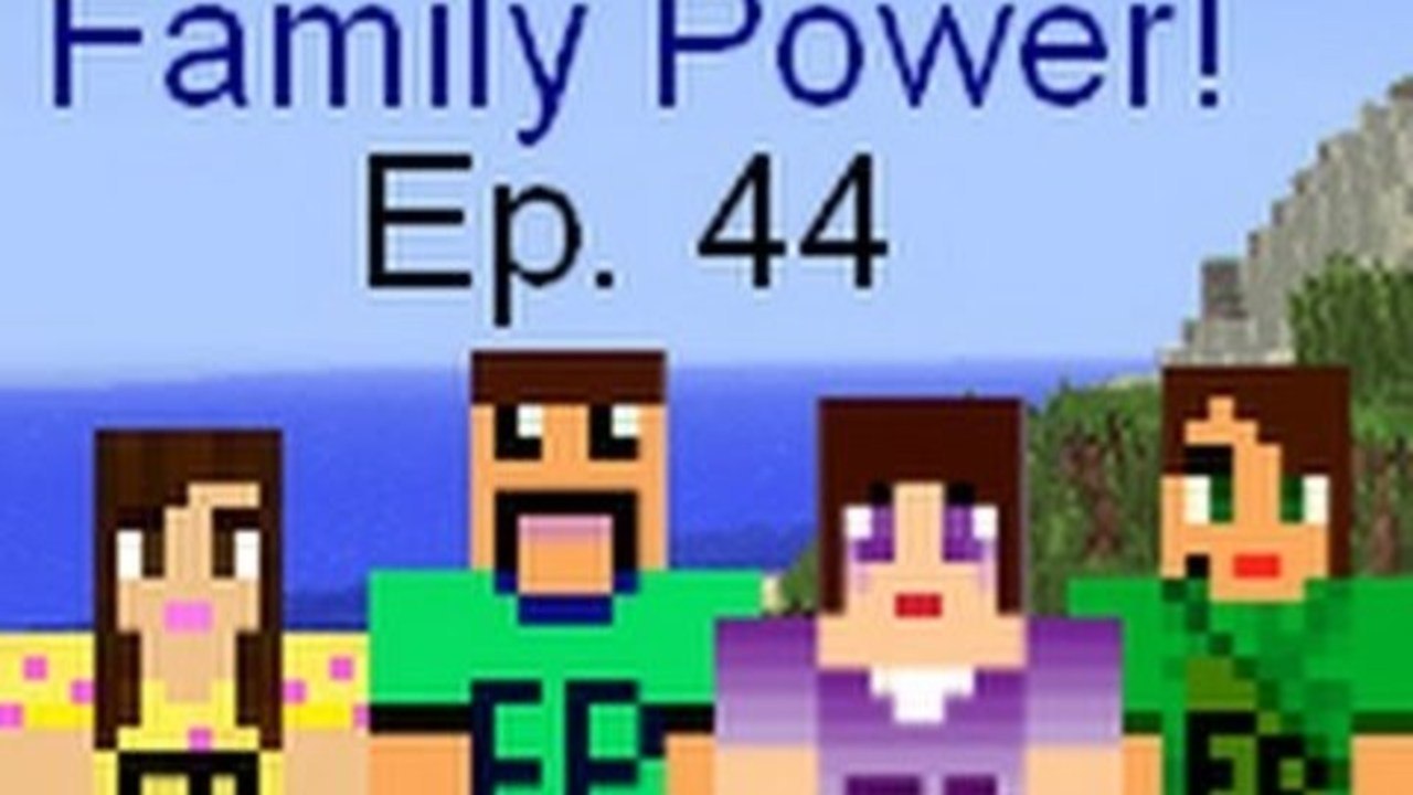 Minecraft Family Ep. 44 Life Saver! Family Power :D