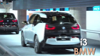 Focus de L'argus sur la BMW i3 - Francfort 2013