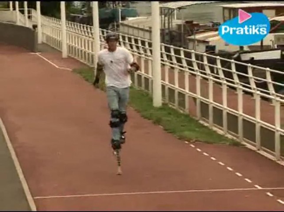 Echasses urbaines-Poweriser - Comment courir