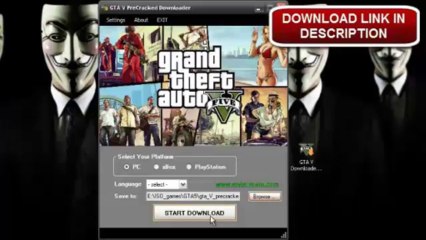 GTA V Game PreCracked - GTA V téléchargement gratuit! - 2013