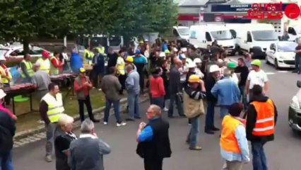 Les artisans du bâtiment en colère - Mouvement ornais des artisans