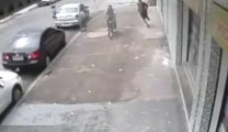 Vol de vélo qui tourne mal... pour le voleur!