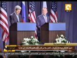 كيري: واشنطن وموسكو ملتزمتان بالعمل معا من اجل تحقيق الامن والاستقرار في سوريا