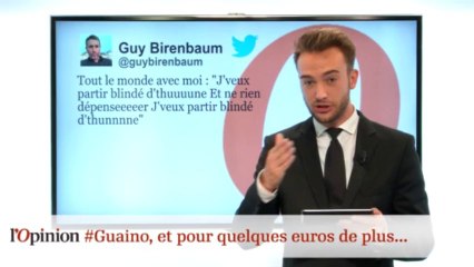 #TweetClash : #Guaino, et pour quelques euros de plus...