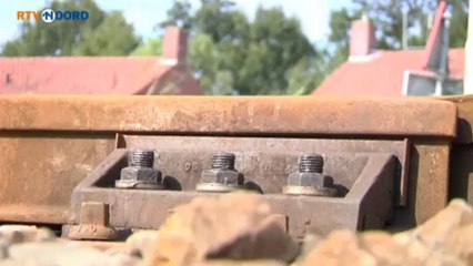 Uithuizers bezorgd over spoorverzakking na aardbeving - RTV Noord