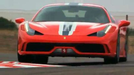 La Ferrari 458 Speciale en action