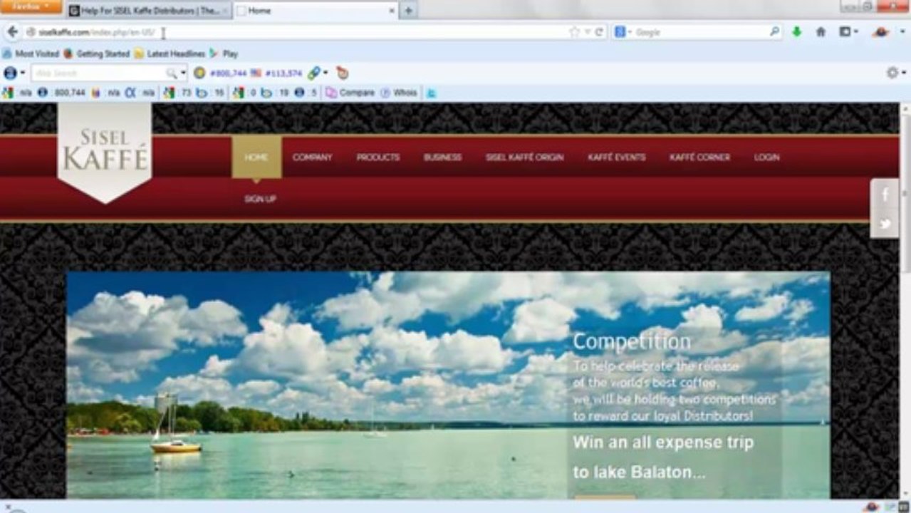 Help For SISEL Kaffe Distributors Updated