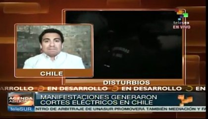 Grave saldo dejaron disturbios en Chile tras represión policial