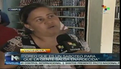 Gobierno bolivariano denuncia plan para generar caos económico