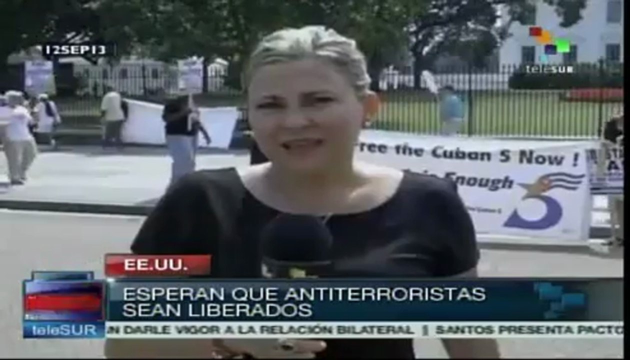 EE.UU.: exigen libertad para los 5 antiterroristas cubanos