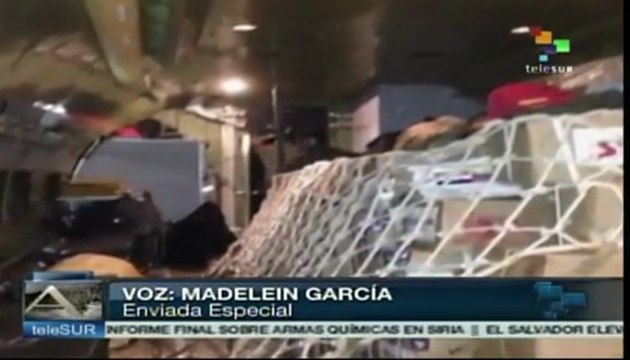 Recorrido que seguirá el avión con ayuda humanitaria para sirios