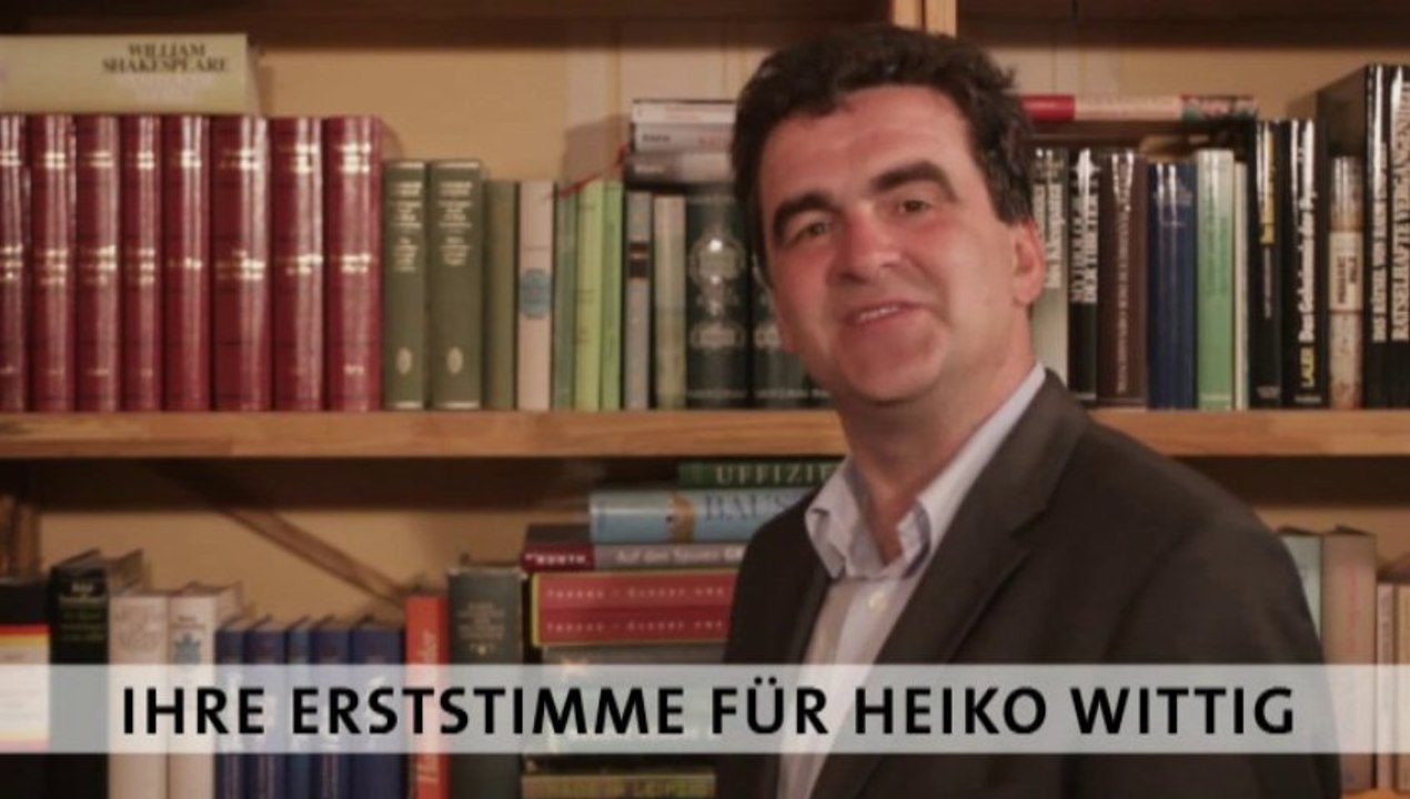 Wahlwerbung Heiko Wittig (SPD)