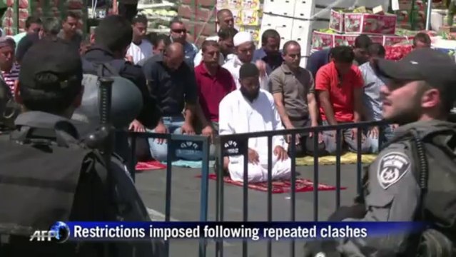 Israel limits access to Al-Aqsa compound