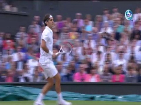 Roger Federer - Novak Djokovic (Wimbledon 2012 - Semifinala) Part 3