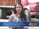 Transportistas de carga pesada en Anzoátegui denuncian retrasos en salida de Conferry hacia Margarita