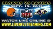 Watch Cleveland Browns vs Baltimore Ravens Live NFL Streaming Online