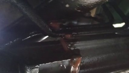 fuite liquide DA vue du dessous