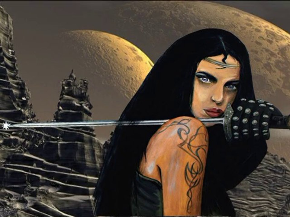 FLAMING BESS - 'Wächter des Lichts'-CD - 'Aklabeth' - Fan Video 2008