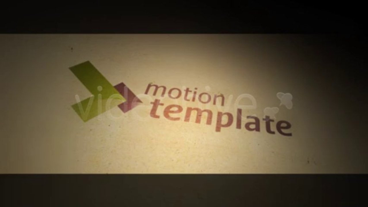 Old Paper Ink - After Effects Template