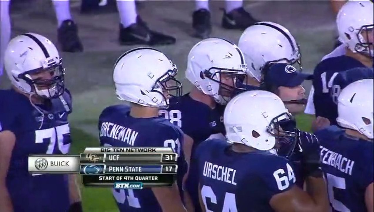 2013 Penn State vs. UCF 4th Quarter