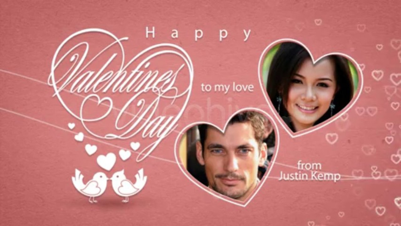 Classic Valentines E-Card - After Effects Template