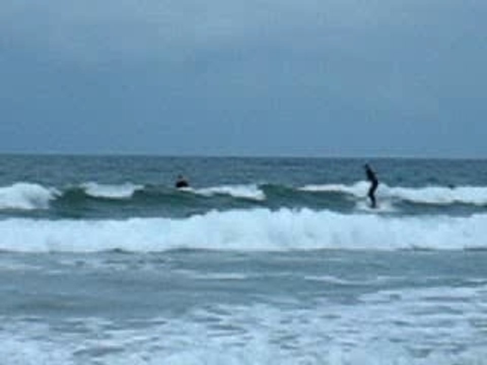 Et Plouf ! Dans l'eau !