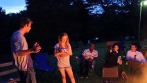 Campfire Card Trick :: Card Tricks Using Fire Featuring Corina Aucker
