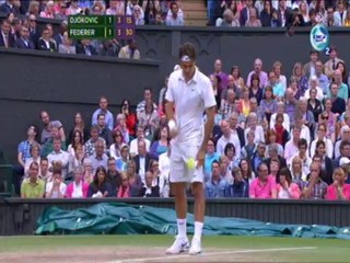 Roger Federer - Novak Djokovic (Wimbledon 2012 - Semifinala) Part 2