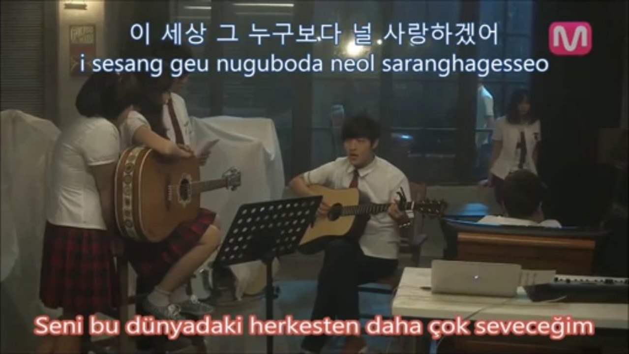 Monstar-I will love you (Türkçe altyazı) [Turkish sub+Hangul+Romanization]