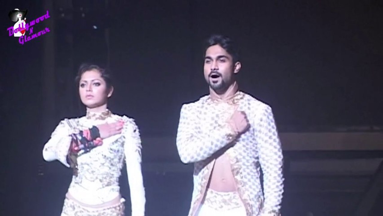 Drashti Dhami & Salman rehearse for  Independance Day Special for ''Jhalak Dikhla Jaa''