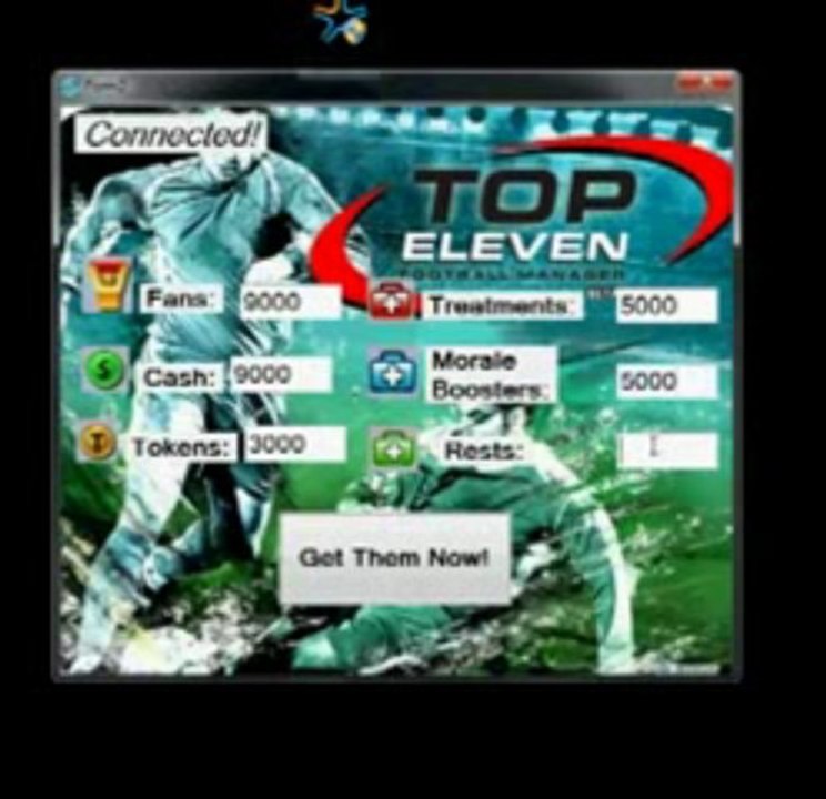 Top eleven be a fotball manager hack 2013 100% work