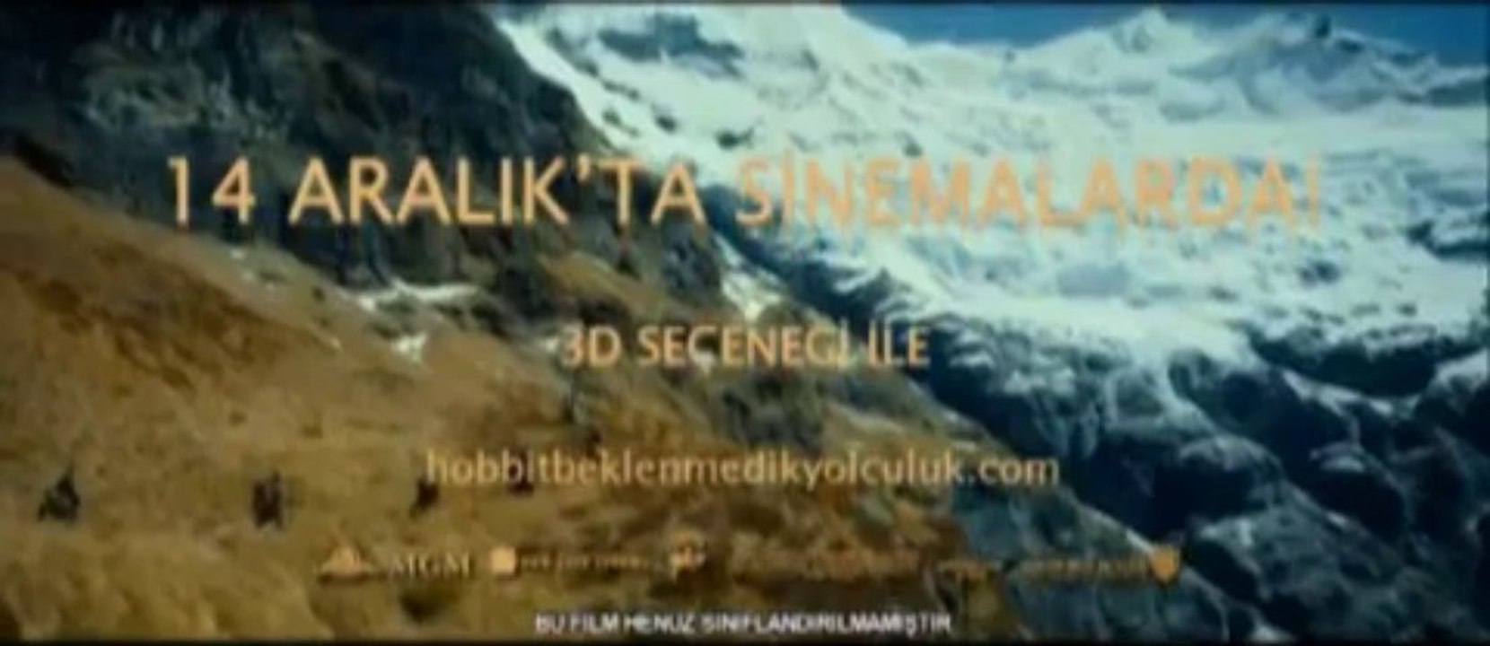 Hobbit_Beklenmedik Yolculuk Tv Spot