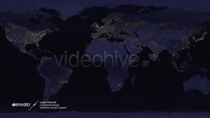 Space Style Lower Thirds - After Effects Template