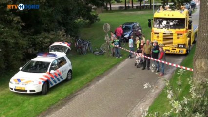 Takelwagen rijdt tegen spoorbrug in Stadskanaal - RTV Noord