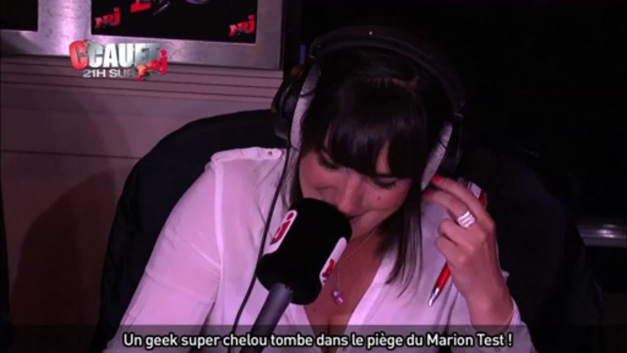 Un geek super chelou tombe dans le piège du Marion Test ! - C'Cauet sur NRJ