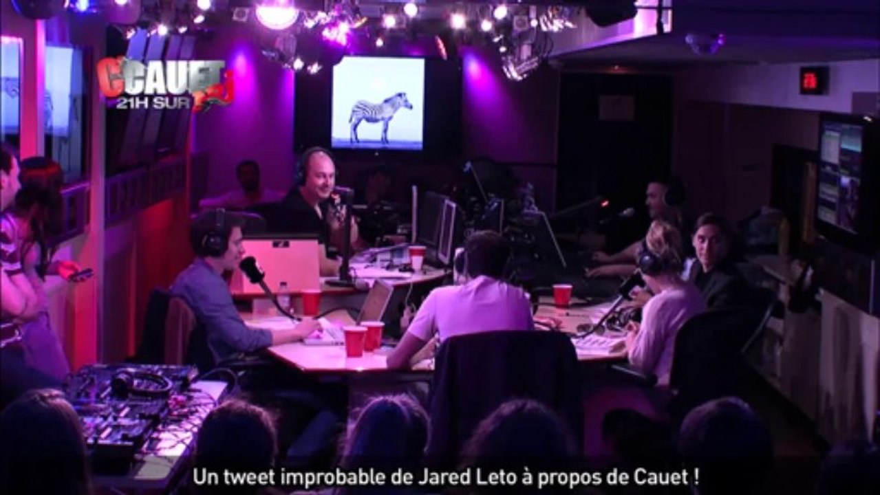Un tweet improbable de Jared Leto à propos de Cauet ! - C'Cauet sur NRJ