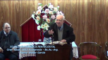 Teniendo paz a través de Jesucristo. Pastor Walter Garcia. 27-08-2013