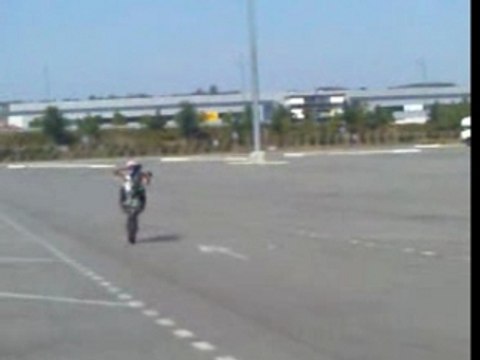 Arno et moi wheeling