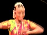 Splendid performance by Indian Bharatnatyam dancer
