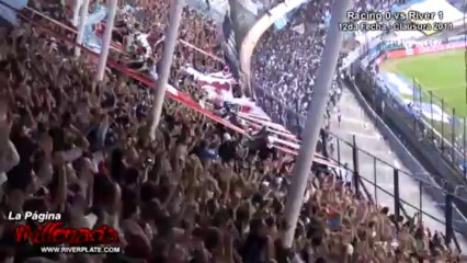 Rodolfo Fito Cuiña - Racing vs River - Les demostramos lo que es River en las malas