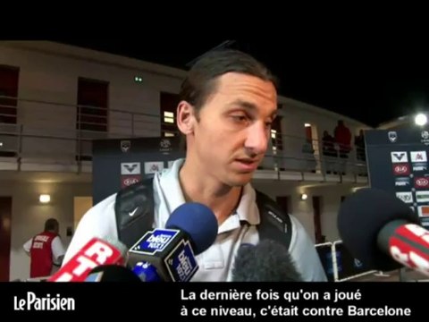 Ibrahimovic : «C'est notre meilleur match depuis longtemps»