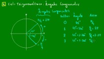 07 - Ciclo Trigonométrico - Ângulos congruentes