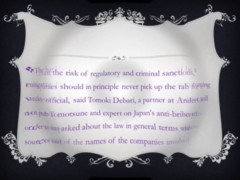 Deep blue Group Madrid and Tokyo Bank Fraud Probe Japan regulator probing Deutsche Bank entertainment of pension clients sources